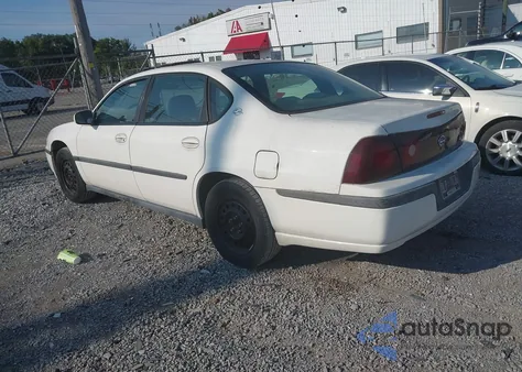 2001 Chevrolet Impala z USA, uszkodzony, nr VIN 2G1WF52E519156341